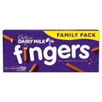 CADBURY 189G MILK CHOCOLATE FINGERS